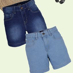 KiddoPanti Boys Pack of 2 Regular Fit Denim Shorts-image-26