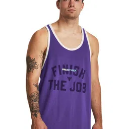 UNDER ARMOUR UA Project Typography Printed Sleeveless Tshirts-image-36