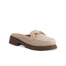 ERIDANI Elina Embellished Work Block Mules-58