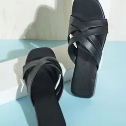 SAPATOS Strappy Open Toe Flats-image-52