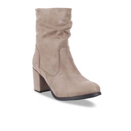 Mochi Women Khaki Ballerinas with Bows Flats-52
