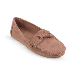 Metro Round Toe Ballerinas Flats With Bow-image-6