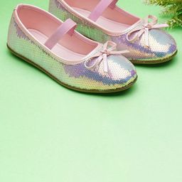 BOYZ N GALZ Girls Bow Embellished Ballerinas-image-99