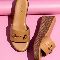 Inc 5 Open Toe Wedge Heels-23