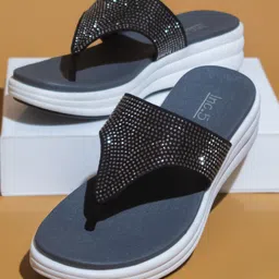 Inc 5 Embellished Open Toe Comfort Heels-15