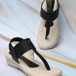 ICONICS Textured Comfort Heels-18