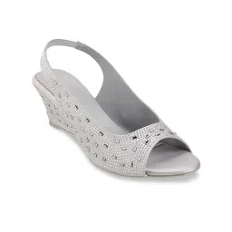 Mochi Embellished Backstrap Wedge Peep Toes-image-31