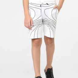 Jack & Jones Junior Boys Abstract Printed Cotton Regular Fit Shorts-picture-22