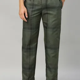 URBAN SCOTTISH Men Checked Pure Cotton Lounge Pant-image-39