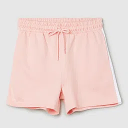 max Girls Mid-Rise Pure Cotton Shorts-6