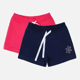Bodycare Kids Infant Girls Pack Of 2 Cotton Shorts-image-72
