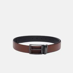 Chennis Men Solid Leather Reversible Belt-image-81