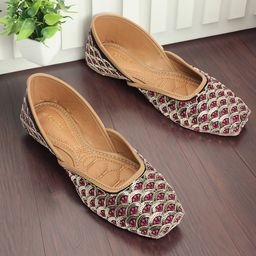 ICONICS Embellished Ethnic Mojaris-47