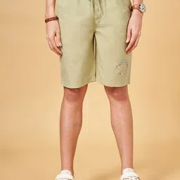 Urban Ranger by pantaloons Men Slim Fit Pure Cotton Shorts-image-58