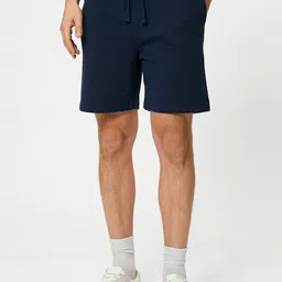 Koton Men Mid-Rise Regular Shorts-image-44