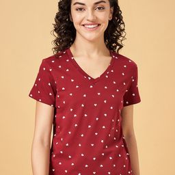 Dreamz by Pantaloons Printed Cotton Lounge T-shirt-picture-24
