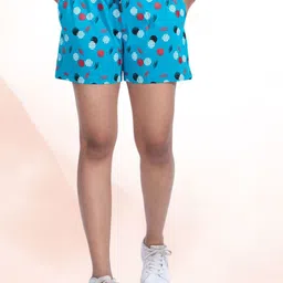 StyleAOne Women Geometric Printed Cotton Shorts-picture-32