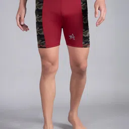 Apraa & Parma Men Camouflage Printed Skinny Fit Running Sports Shorts-picture-11
