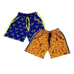 BAESD Boys Pack Of 2 Printed Cotton Shorts-image-96