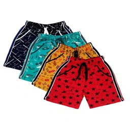 BAESD Boys Pack Of 4 Printed Cotton Shorts-18