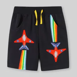 INCLUD Boys Printed Mid-Rise Regular Shorts-15