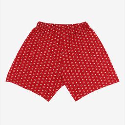 Bodycare Kids Girls Geometric Printed Mid-Rise Regular Fit Cotton Casual Shorts-39