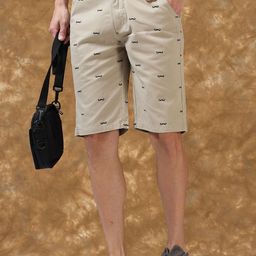 THINC Men Printed Pure Cotton Shorts-image-92