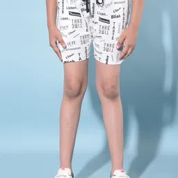 Crimsoune Club Boys Typography Printed Shorts-picture-24
