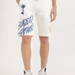 United Colors of Benetton Men Printed Regular Fit Shorts-image-72