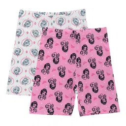 Bodycare Kids Girls Assorted Set Of 2 Printed Shorts-image-30
