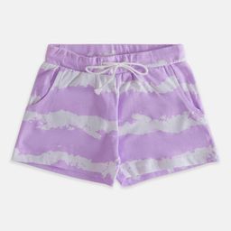 Pantaloons Junior Girls Abstract Printed Cotton Shorts-picture-9