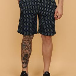 V-Mart Men Geometric Printed Cotton Shorts-picture-44