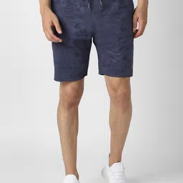 Van Heusen Flex Men Printed Mid Rise Shorts-image-10