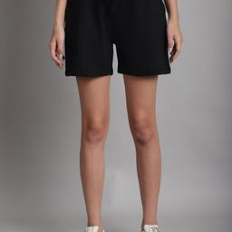Rute Women Mid-Rise Cotton Shorts-image-30