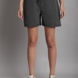 Rute Women Mid-Rise Cotton Shorts-image-27