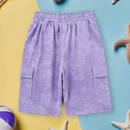 INCLUD Girls Tie & Dye Dyed Cargo Shorts-image-23