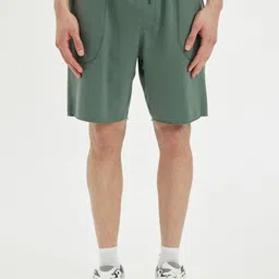 DeFacto Men Mid-Rise Pure Cotton Sports Shorts-24