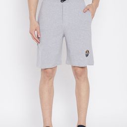 Wear Your Mind Men Grey Mid-Rise Sports Shorts-image-81