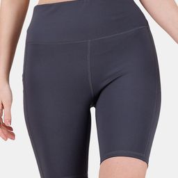 Soie Women Skinny Fit Quick Dry Training Or Gym Sports Shorts-10