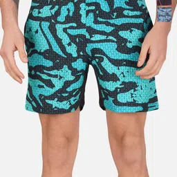 NEVER LOSE Men Printed Sports Shorts-image-83