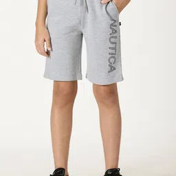 Nautica Boys Printed Mid-Rise Sports Shorts-picture-36