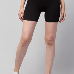 Apraa & Parma Women Slim Fit Pure Cotton Sports Shorts-image-96