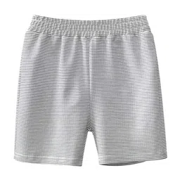 StyleCast Boys Grey Mid-Rise Striped Rapid-Dry Cotton Shorts-picture-9