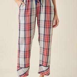 The Kaftan Company Women Checked Cotton Lounge Pants-picture-39