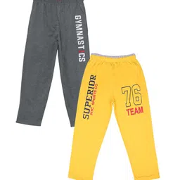 Fashionable Kids Pack Of 2 Printed Cotton Lounge Pants-56