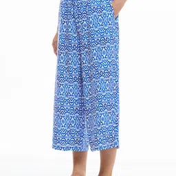 TERRANOVA Women Printed Flared Lounge Pants-picture-24