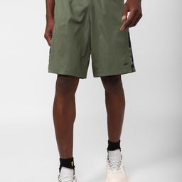 Reebok Men Train Camo Woven Mid-Rise Shorts-16