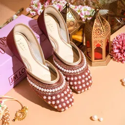 JM Looks Women Ethnic Ballerinas with Laser Cuts Flats-picture-49