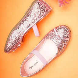 BOYZ N GALZ Girls Embellished Bow Detailed Ballerinas-picture-39