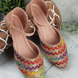 Anouk Women Ethnic Ballerinas Flats-24